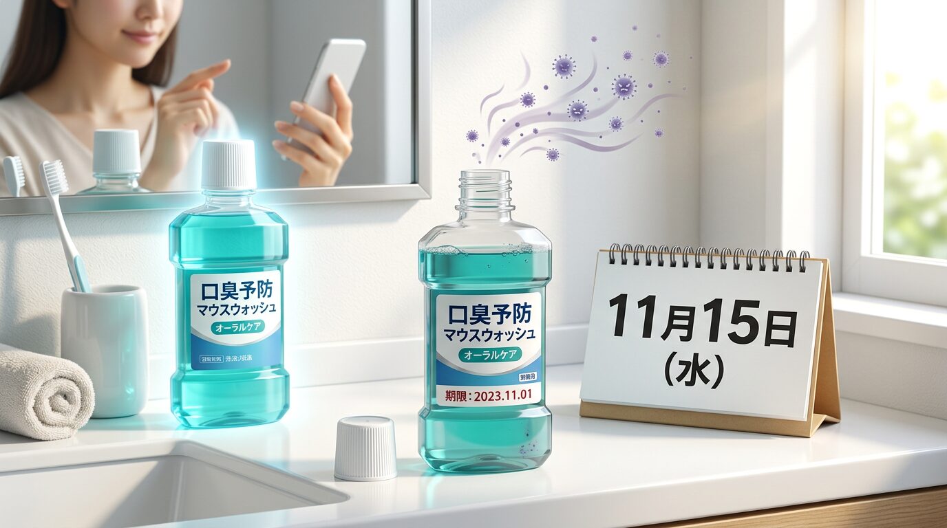 そのデンタルリンスまだ使える？使用期限の疑問を解決して清潔な口内へ